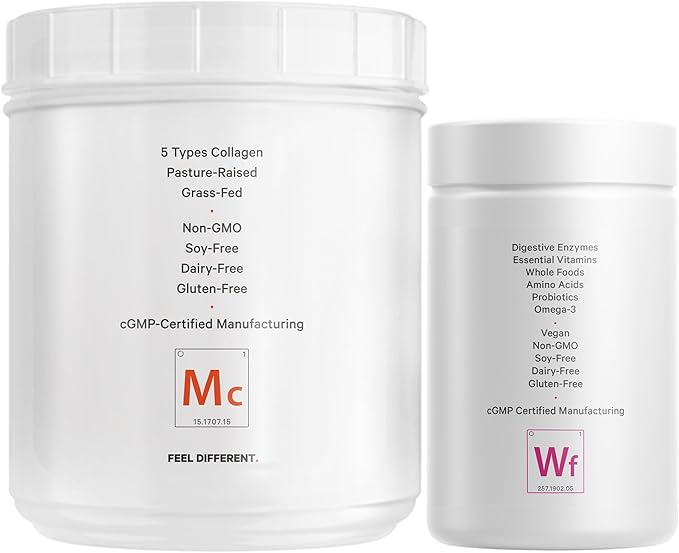 Codeage - Multi Collagen Protein + Women’s Daily Multivitamin Bundle