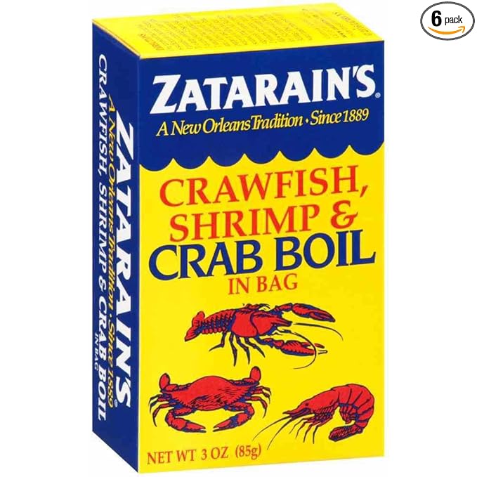 Zatarains Dry Crab Boil 3 Ounce -- 6 per case.