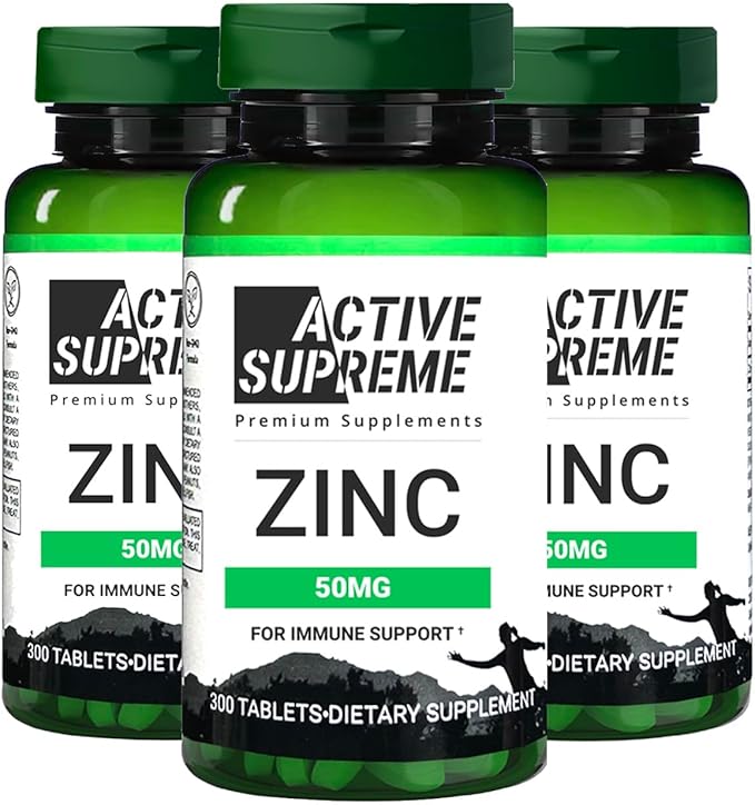 3 Pack of Collagen Type 2 + 3 Pack ZINC Citrate 50 MG