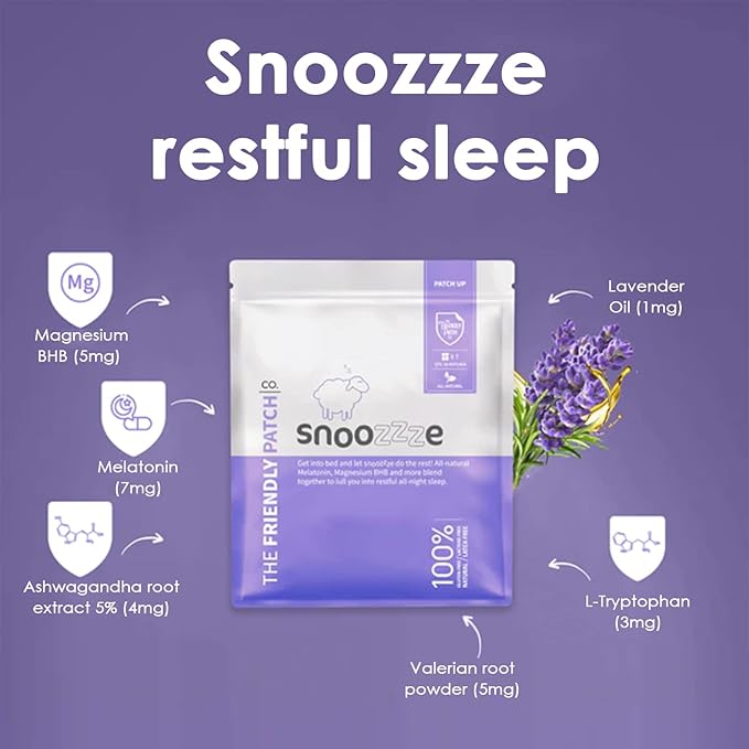 The Friendly Patch Travel Essentials Multi-Pack -8 Patches +Snooze-28 Patches