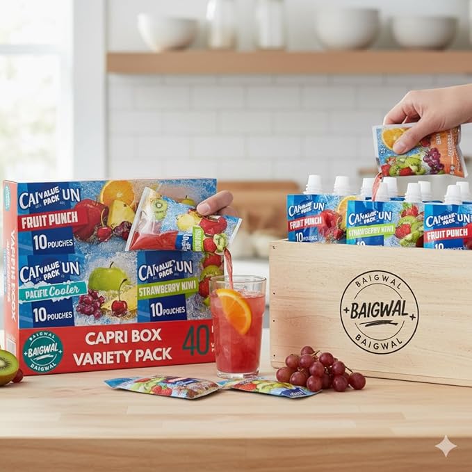 Spring Kids Juice Box Variety Pack 6 Fl Oz Boxes 40 Count