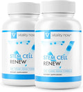 Stem Cell Renew | Boost Your Natural Supply of Stem Cells to Strengthen Mental Sharpness Help Slow Signs of Aging and Restore Youthful Energy - Created by NASA Scientist | 1-Month Supply (120 count)