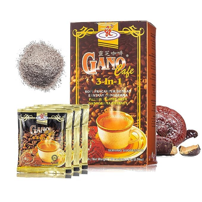 Ganocafe 3in1 Instant Coffee (3 Boxes 60 Sac)
