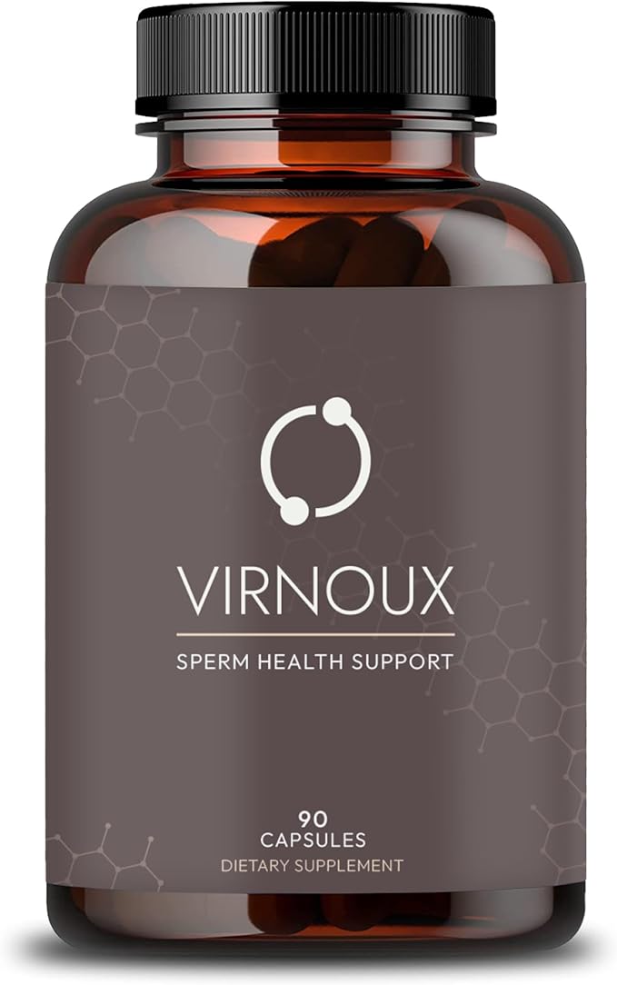 Male Fertility Prenatal Vitamins for Men | Doctor Formulated Supplement to Boost Sperm Count Motility &amp Volume | Sperm Health Support for Conception | USA Made Gluten-Free | 30-Day Supply