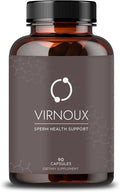 Male Fertility Prenatal Vitamins for Men | Doctor Formulated Supplement to Boost Sperm Count Motility &amp Volume | Sperm Health Support for Conception | USA Made Gluten-Free | 30-Day Supply