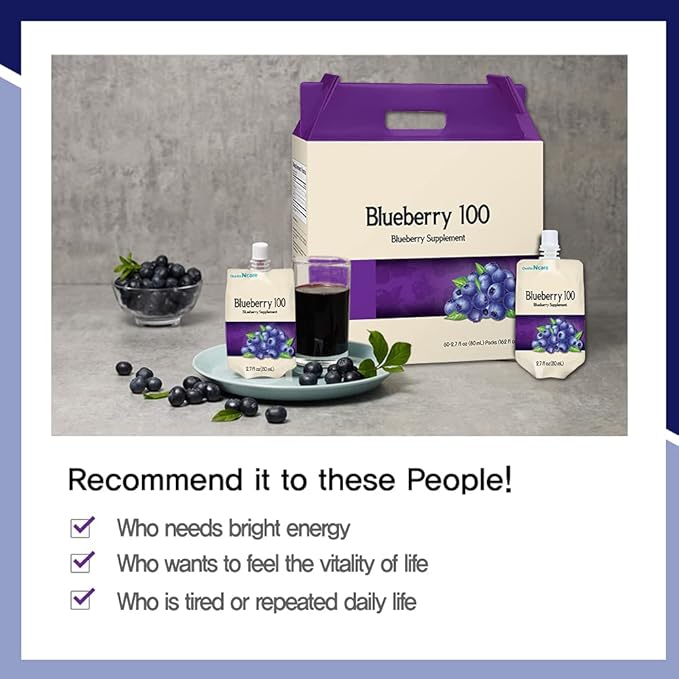 Blueberry 100 Juice (Pack of 60)