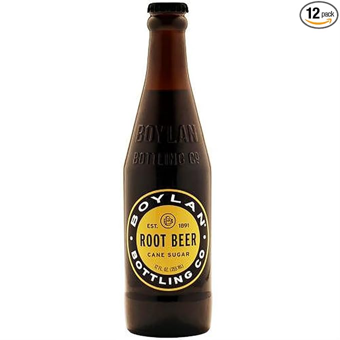 Boylan Soda Root Beer 12 Fl Oz 12Count