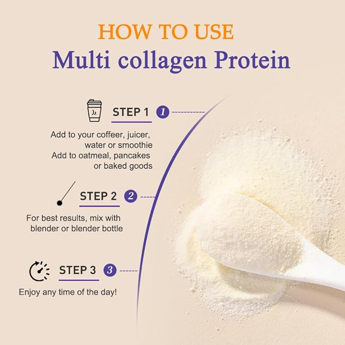 Hydrolyzed Collagen Peptide Powder+Calcium Magnesium