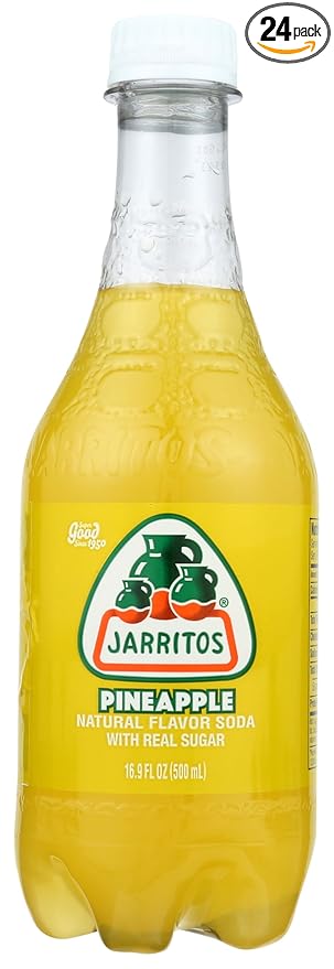 Jarritos Drink Pineapple 16.9 Ounce (Pack of 24)