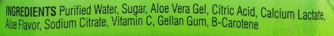 Aloe Garden Aloe Vera Drink Original 50.7 Fluid Ounce (Pack of 12)