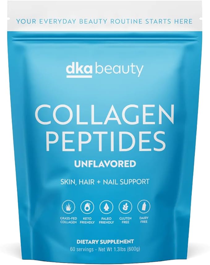 Dr. Kellyann Unflavored Collagen Peptides Powder (60 Servings) – Grass-Fed Keto &amp Paleo-Friendly Non-GMO Gluten-Free 1 Pack