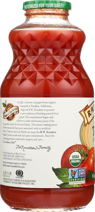 R.W. Knudsen Family Tomato Juice 48x 32OZ