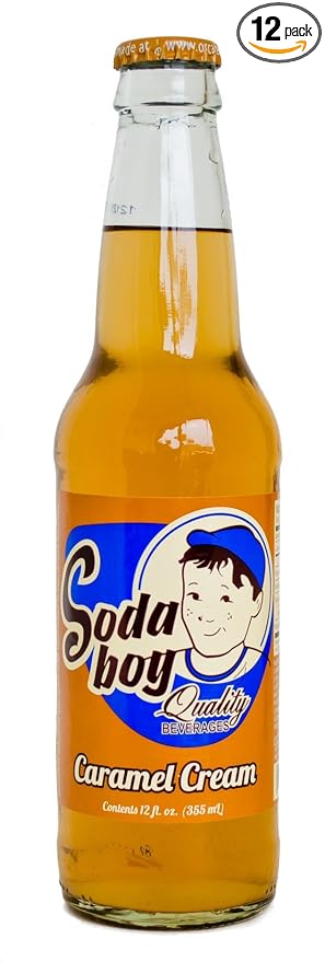 (Retro) Soda Boy Caramel Cream Soda 12 Pack