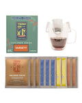 Tribo Coffee Single-Serve Portable Pour Over Drip Coffee - Explorer Variety - 10 Servings (Light - Medium Roast)