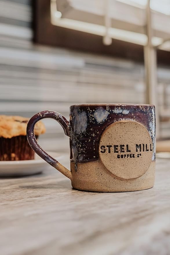 Steel Mill Coffee Co. Almond Amaretto Flavored Coffee – Whole Bean – Medium Roast – 100% Arabica Beans – Vegan – Sugar-Free – Gluten-Free – Gourmet Coffee – 2lb Bag