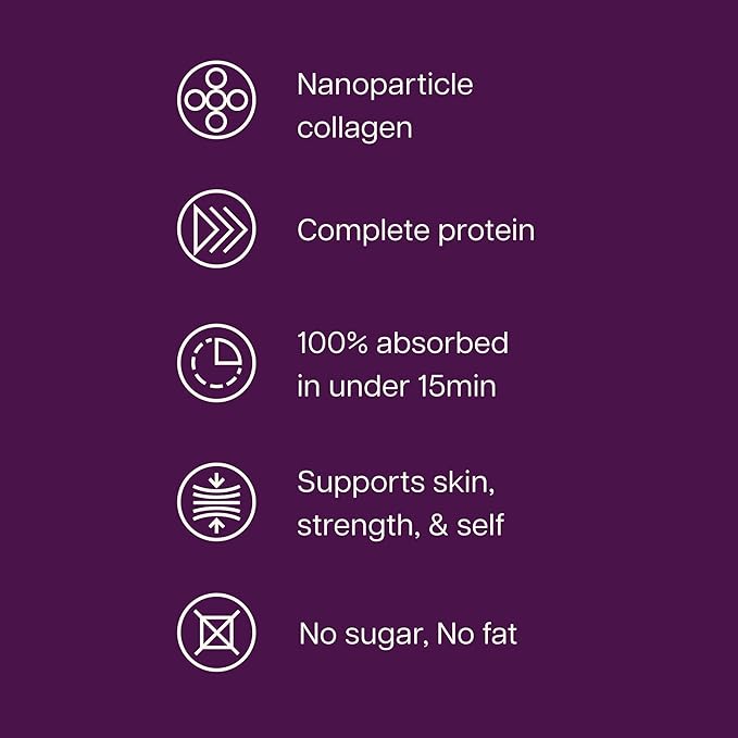 ProT Gold Collagen Protein Powder 17g Protein Nano-Hydrolyzed Grass Fed Collagen Vitamin C 2g Arginine for Wound Support Gluten Free All Natural Fat and Sugar Free 0g Carbs Vanilla 23 oz 30