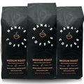 Nana's Coffee Premium Medium Roast Whole Bean Coffee 16 oz - Pack of 3