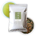 Kawashimaya Organic Genmaicha 12.69 oz (360g) - Japanese Green Tea with Roasted Brown Rice Loose Leaf Made in Japan