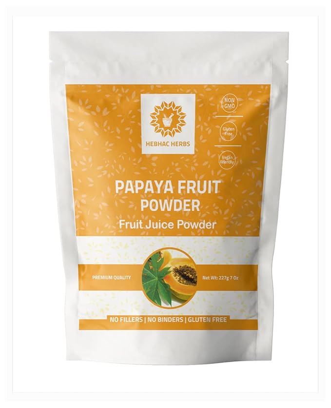 Pomegranate Juice Powder 227g Papaya Fruit Powder 227g
