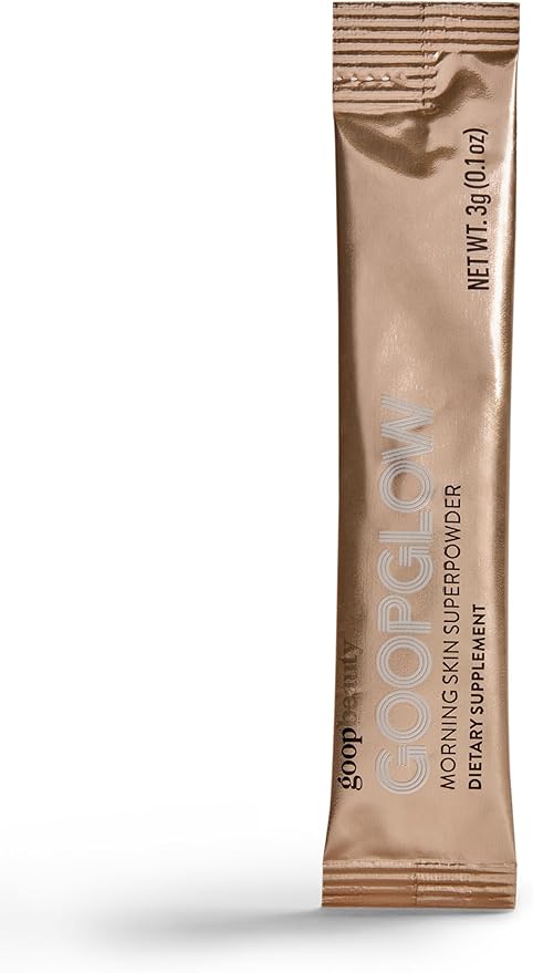 goop Beauty Morning Skin Drink Mix | Beverage Powder to Protect Against Signs of Aging | Vitamin C &amp E | Lemon Verbena &amp Orange Flavor | Non-GMO Gluten-Free &amp Vegan | 30 Pack