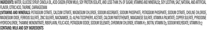 Boost Very High Calorie Strawberry and Vanilla Nutritional Drinks with 22g Protein 530 Calories 8 Fl Oz (Packs of 24)