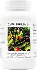 Supreme Nutrition Camu Supreme 120 Pure Camu Camu Fruit Vegetarian Capsules