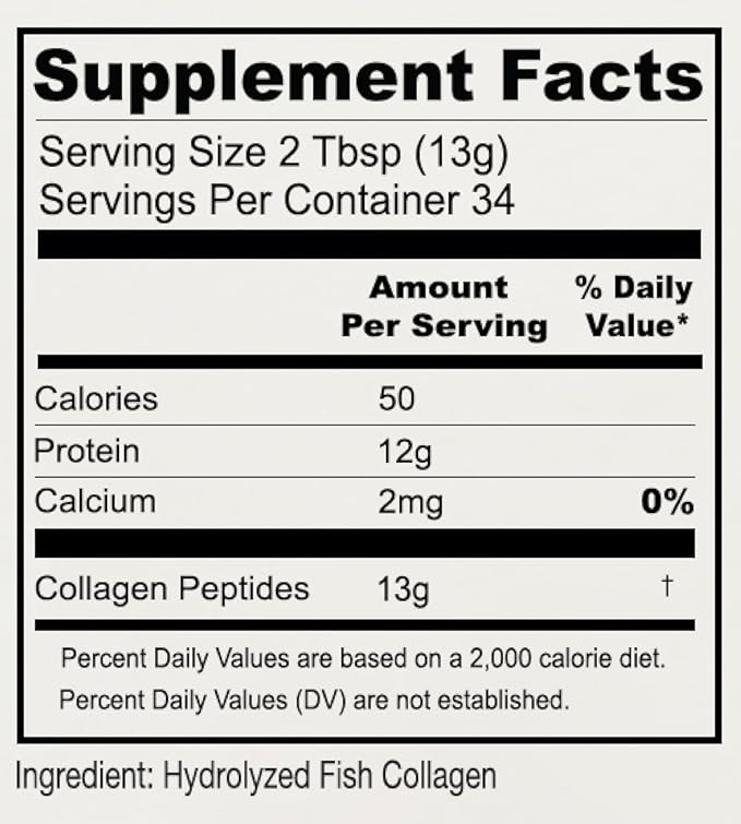 Anthony's Hydrolyzed Marine Collagen Peptides Gluten-Free Paleo and Keto Friendly Unflavored 1-Pound (Pack of 2)