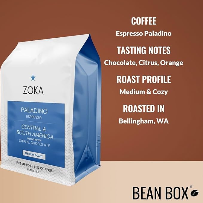 Bean Box Sampler - Roasted by Zoka 3-Pack Freshly Ground Coffee Gourmet Coffee