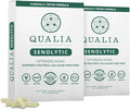 Qualia Senolytic Supplement Fisetin Quercetin Piperlongumine &amp More Aging Supplement That Supports Optimal Cell Repair &amp Rejuvenation Naturally Eliminate Zombie Cells Capsules 2 Box