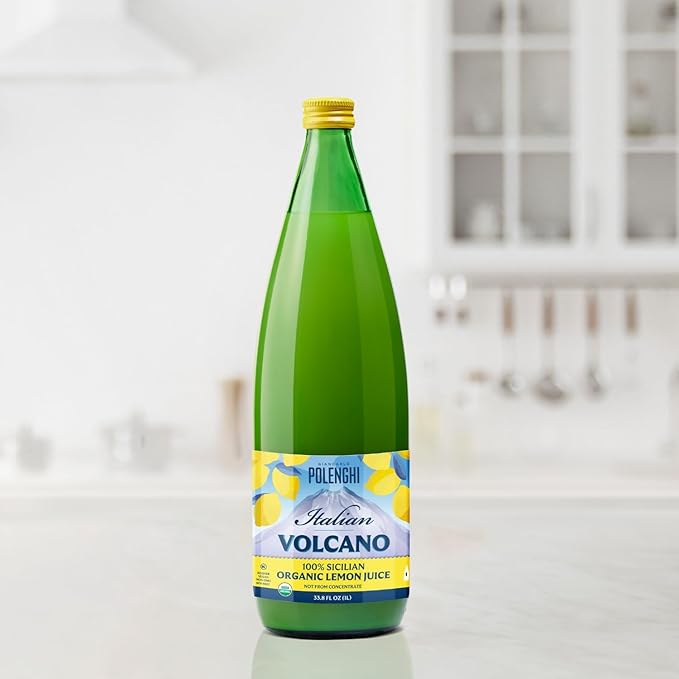 Volcano Lemon Juice 1Ltr (Pack of 6)
