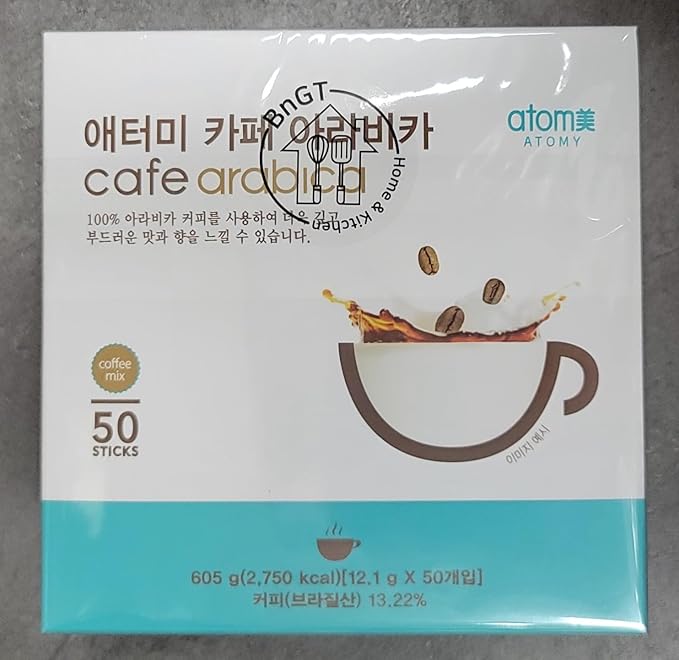 ATOMY Cafe Arabica 50 Sticks Instant coffee mix