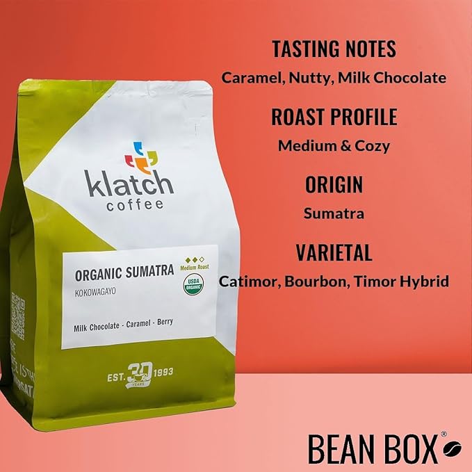 Bean Box Sampler - Roasted by Klatch 3-Pack Freshly Ground Gourmet Coffee