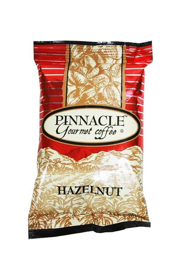 Pinnacle Ground Coffee Hazelnut 64/3oz Pre-Portioned Packets