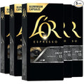 L'OR Espresso Capsules 50 Count Onyx Single-Serve Aluminum Coffee Capsules Compatible with the L'OR BARISTA System &amp *Nespresso Original Machines 50 Count (Pack of 5)