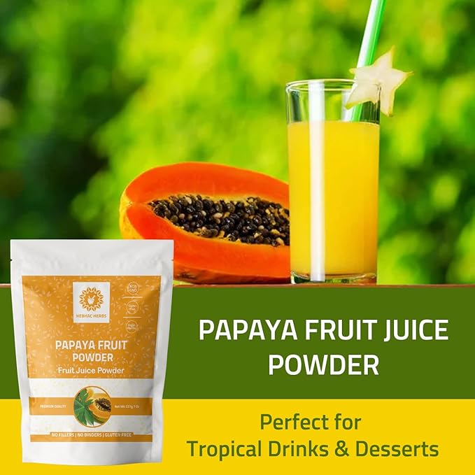 Pomegranate Juice Powder 227g Papaya Fruit Powder 227g