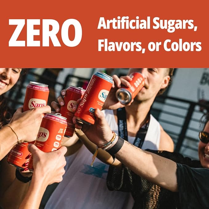 SAPS Zero Added Sugar Electrolytes Drink with Adaptogens &amp Aminos - Lemon Lime Instant Hydration Sports Drink Zero Added Sugar Electrolyte Drinks No Artificial Colors &amp Flavors Fast Hydrati