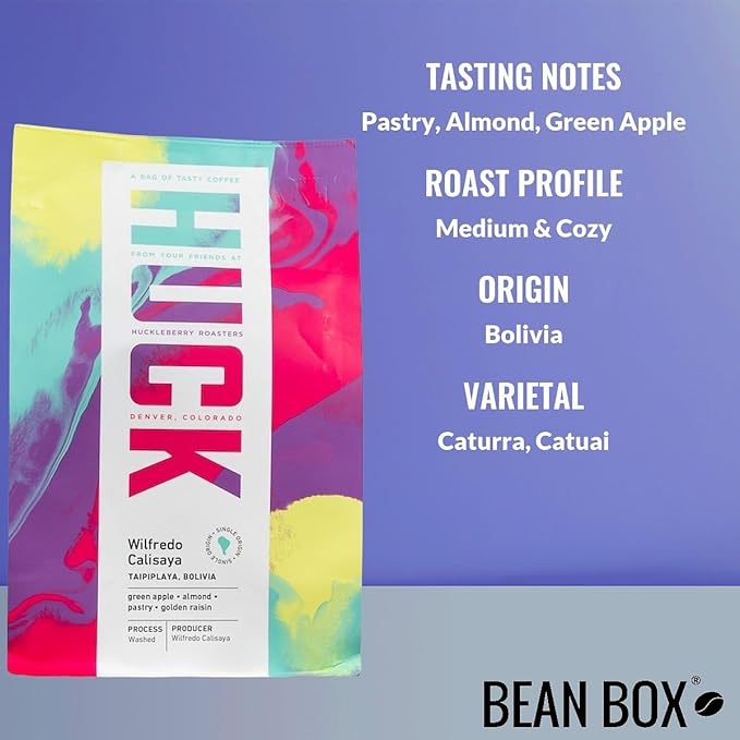 Bean Box Sampler - Roasted by Huckleberry Roasters 3-Pack Freshly Ground Coffee Gourmet Coffee