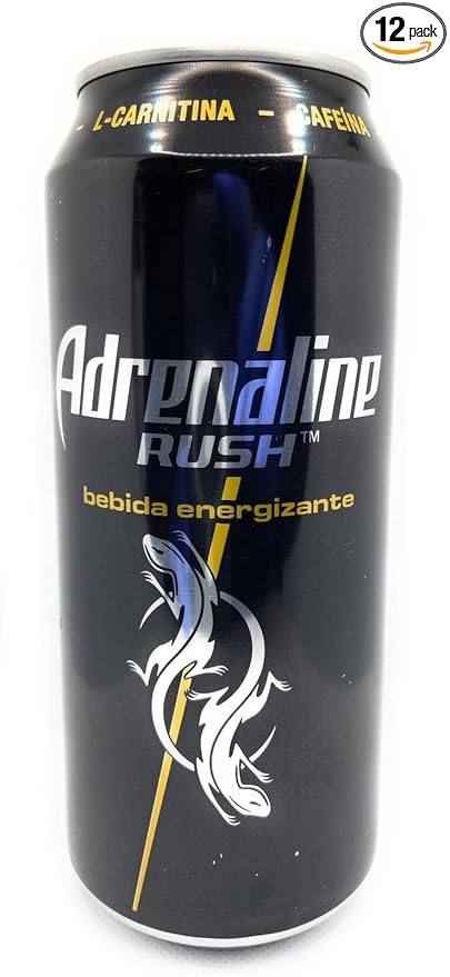 Adrenaline Rush Energy Drink 16oz - Adrenalina bebida energizante