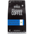 La Republica Espresso De Nicaragua Reserve Ground Coffee for Espresso Maker 60 Servings (Lion's Mane Reishi Chaga Dark Roast)