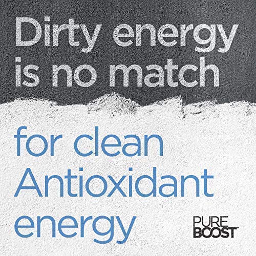 Pureboost Clean Energy Booster Refreshing Energy Drink Mix with B12 Vitamins Electrolytes Antioxidants Sugar-Free with No Sucralose (Combo Pack 30 Count)