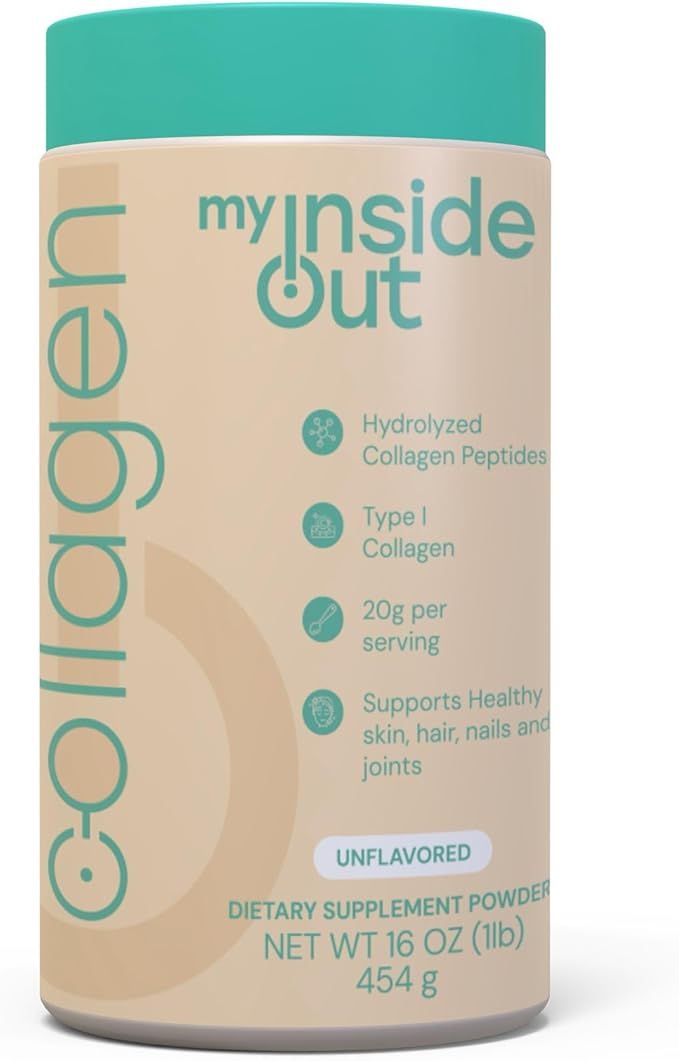 Collagen Peptides – Pure Hydrolyzed Type I Bovine Collagen Powder – Unflavored Grass-Fed Keto &amp Paleo Friendly Non-GMO Gluten-Free Protein for Skin Hair Nails &amp Joints – 16oz (1lb)