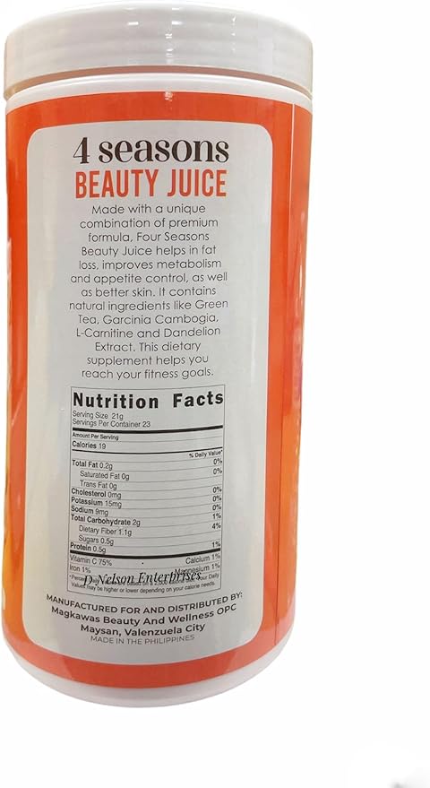 Luxe Slim Half Kilo 4 Seasons Beauty Juice