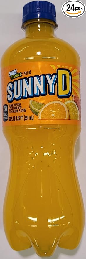 SunnyD 20 oz Bottles 24 Pack
