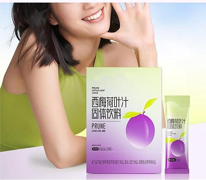 Prune Lotus Leaf Juice Prune Juice Organic Prune Lotus Leaf Juice Prune Juice for Constipation for Big Belly and Fat People (5box)