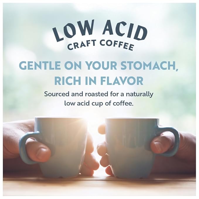 Clean Coffee Co. - Low Acid Espresso Roast Tested for Molds and Toxins Sumatra Blend Notes of Dark Chocolate Caramel Toasted Sweetness (Whole Bean 12 oz Bag)