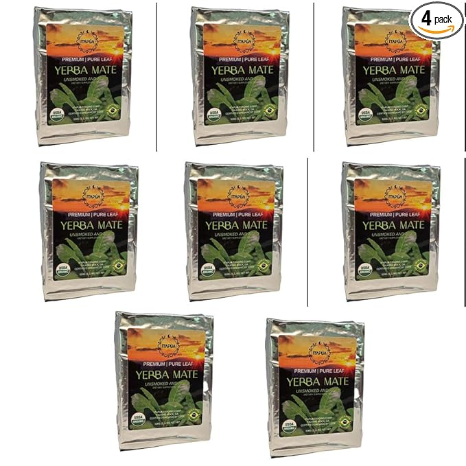 GOYERBAMATE Premium Organic Yerba Mate (Pure Leaf Smoke Free Aged) (4 KG (8.8 LBS))