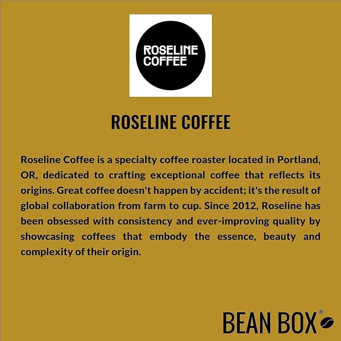 Mexico Talea de Castro - Roasted by Roseline Coffee - Whole Bean Coffee - 12 Ounce Bag