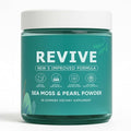 Revive Hair Gummies Balmbare Revive Gummies for Hair Promotes Thicker Fuller Stronger Hair with Organic Irish Sea Moss Pearl Powder Glow Vitamin C/E Aloe Vera 60 Count
