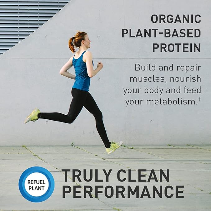 Garden of Life Organic Vegan Sport Protein Powder &amp Collagen Peptides Grass Fed 19.75 Ounce