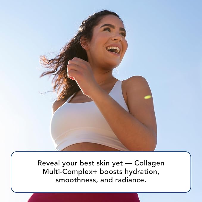 Vitamin Bounty Multi Collagen Peptides Powder for Men &amp Women (Complex Plus) - 5 Types Hydrolyzed Collagen Protein - Probiotics Vitamin C &amp Hyaluronic Acid - Grass Fed Bovine Supplements 50